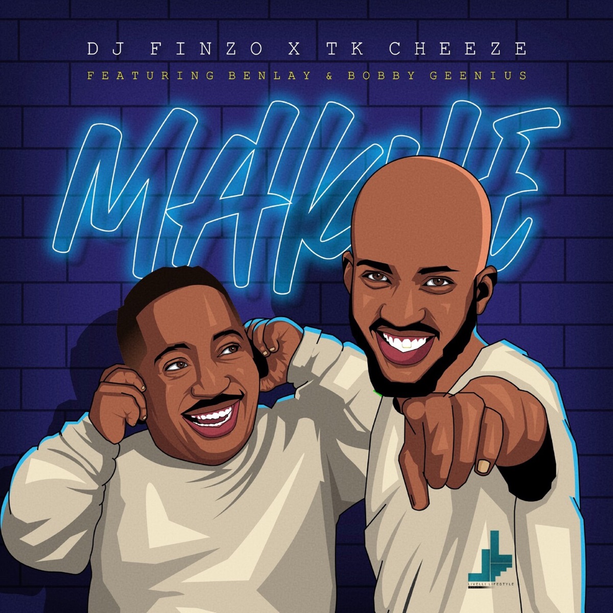 Makhe (feat. Benlay & Bobby Geenius) - Single by DJ Finzo & Tk Cheeze album cover