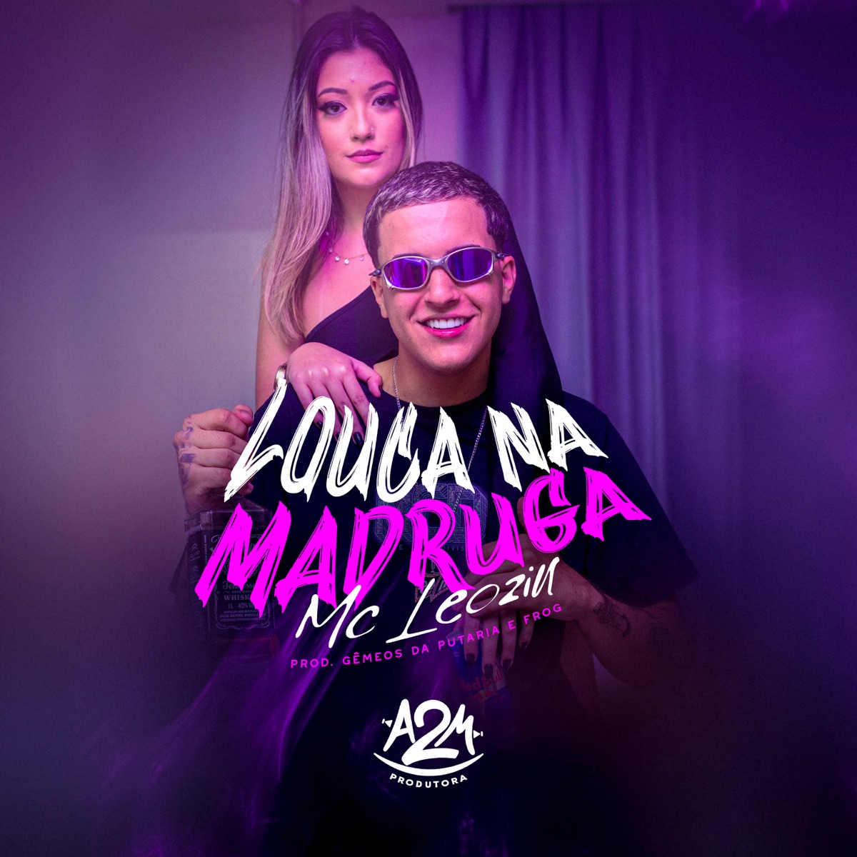 Louca na Madruga - Single by Mc Leozin, Mc Frog & Os Gêmeos Da Putaria album cover