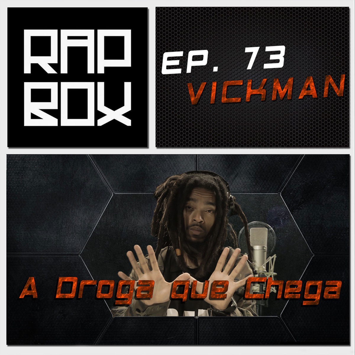 A Droga Que Chega - Single by Vickman album cover