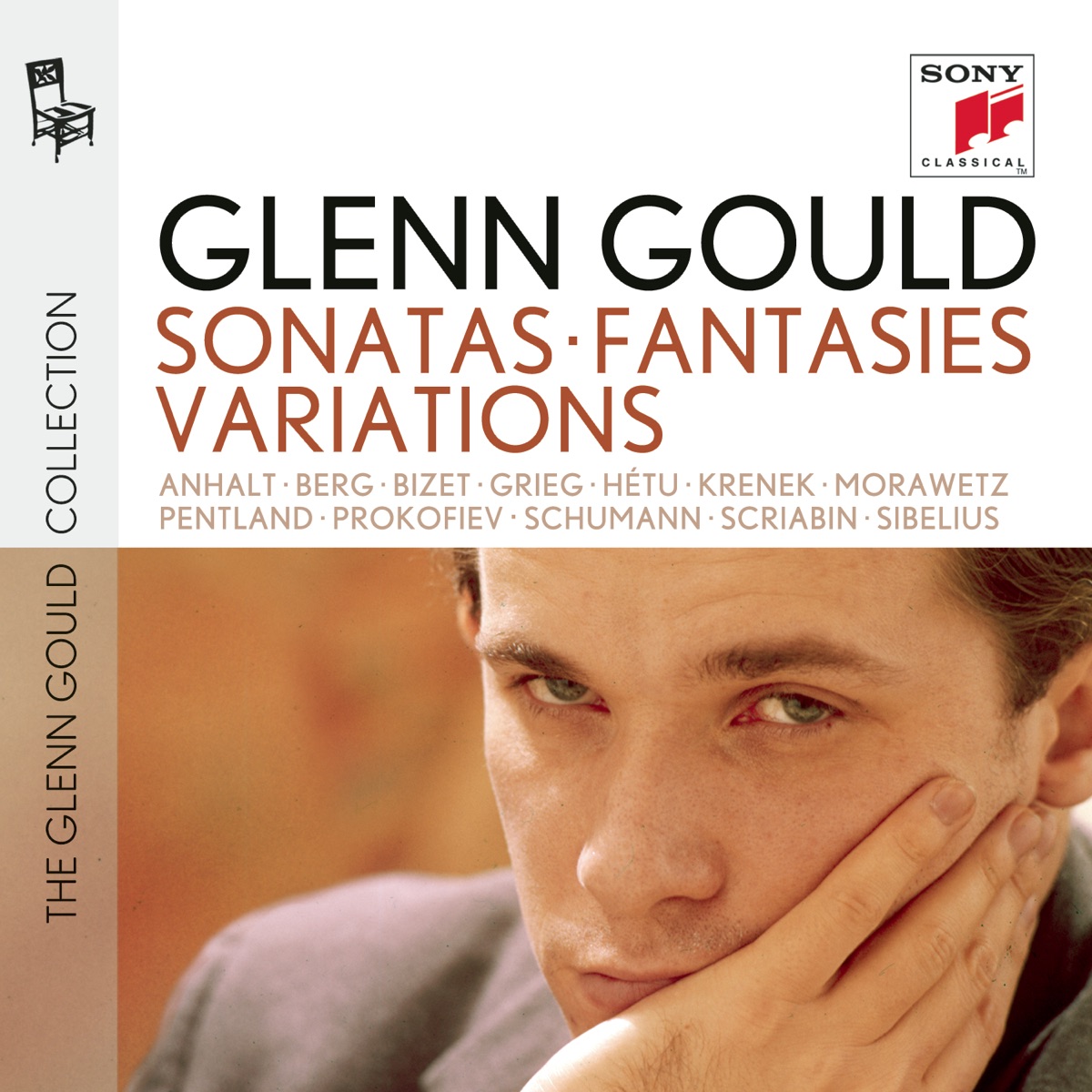 Sonatas, Fantasies & Variations by Glenn Gould album cover