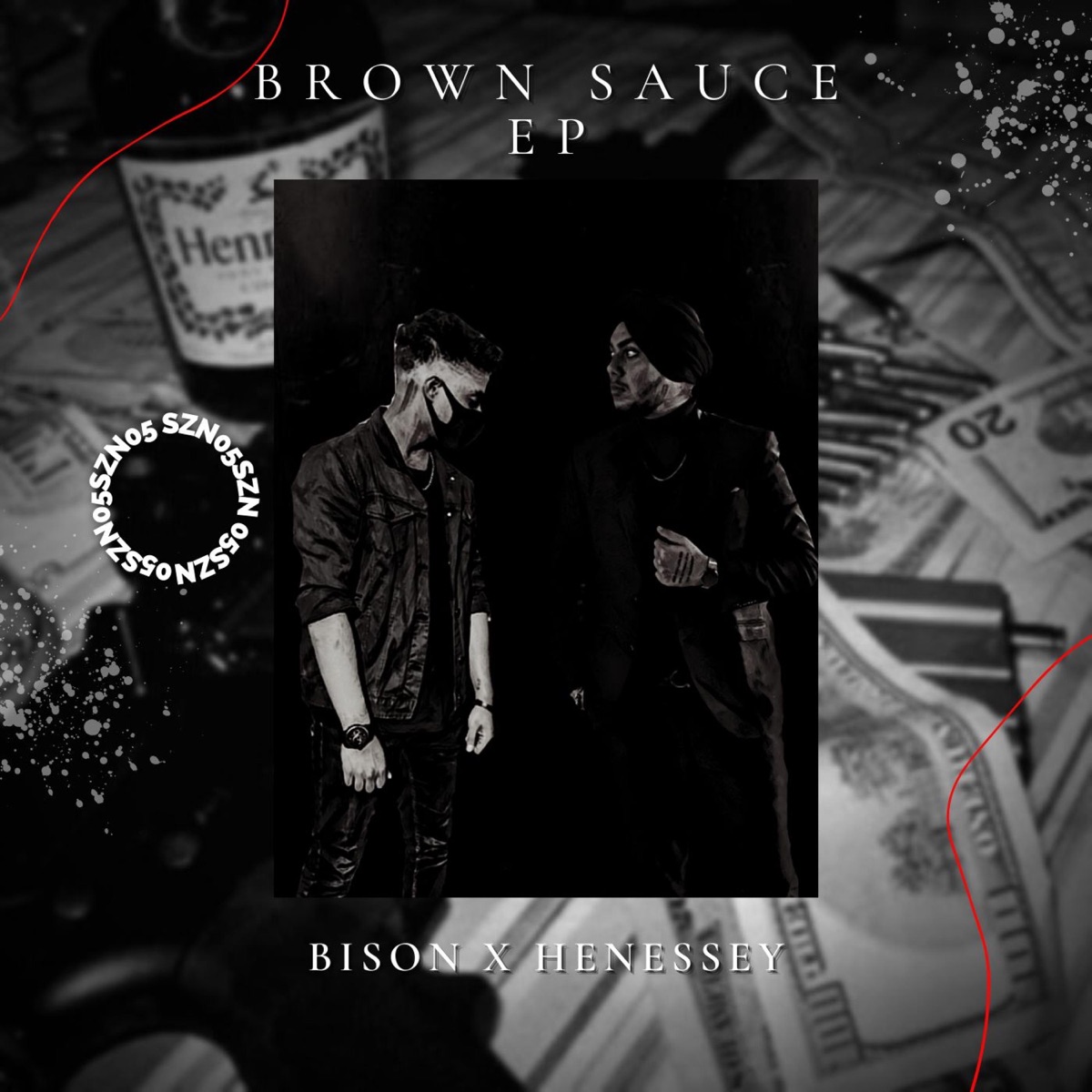 Brown Sauce - EP by BISON & Henessey album cover