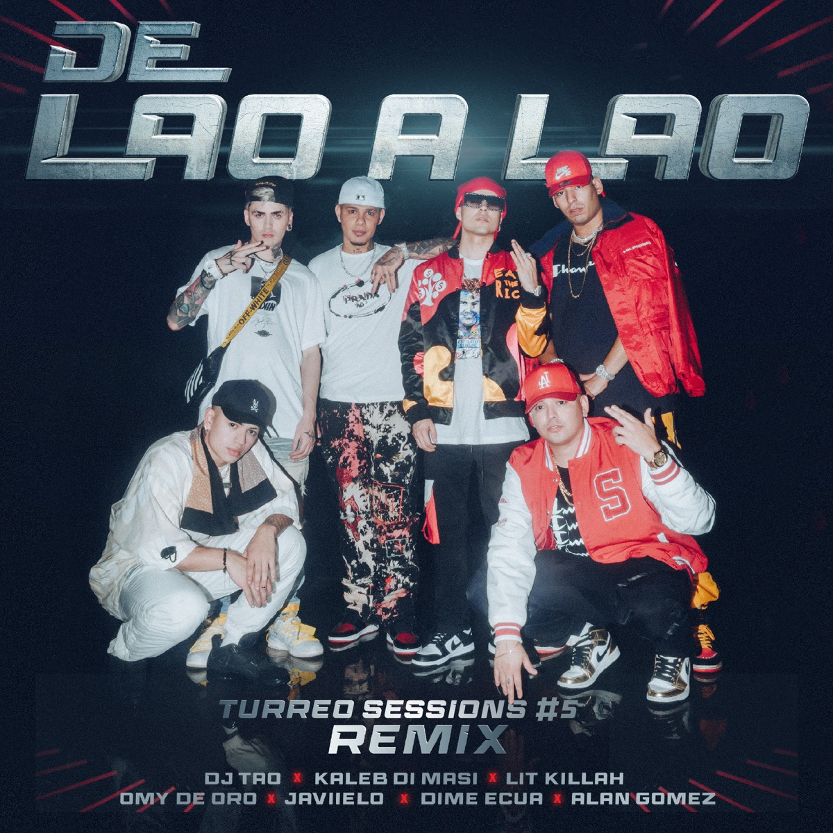 De Lao A Lao: Turreo Sessions #5 (feat. Alan Gomez, Omy de Oro, Javiielo and Dime Ecua) [Remix] - Single by DJ Tao, Kaleb Di Masi & LIT killah album cover