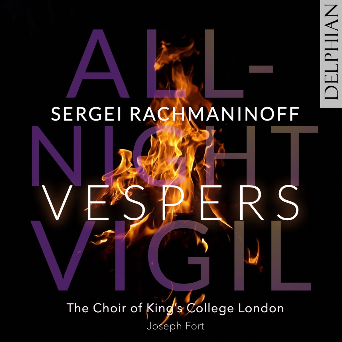 Rachmaninoff: Vespers (All-Night Vigil) by The Choir of King's College London & Joseph Fort album cover