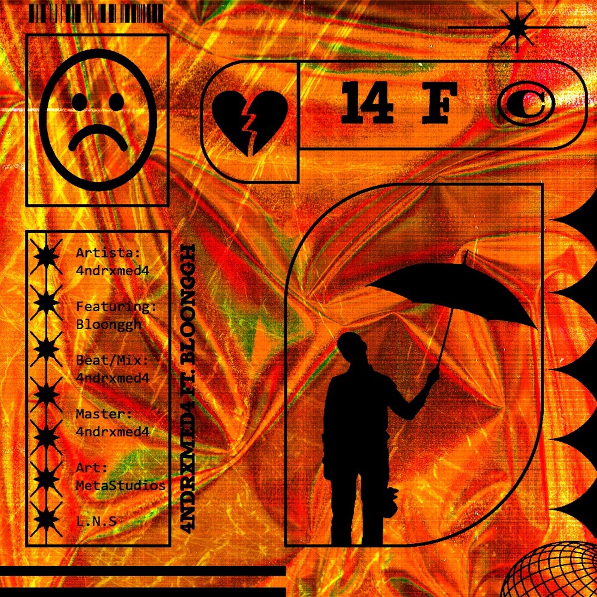 14F (feat. Bloonggh) - Single by 4ndrxmed4 album cover