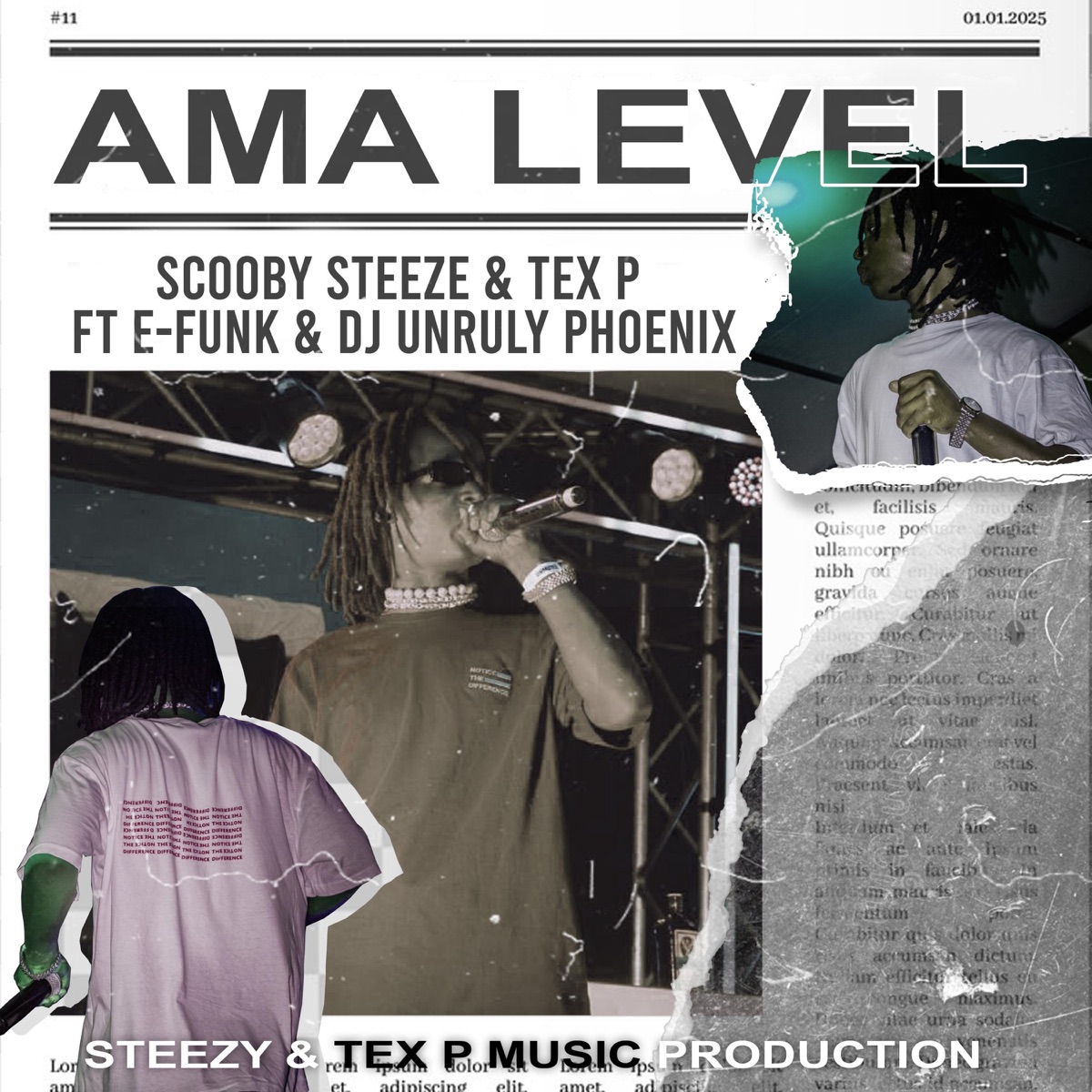 Ama Level (feat. Dj E Funk & Unruly Phoenix) - Single by ScoobySteeze & Tex P album cover