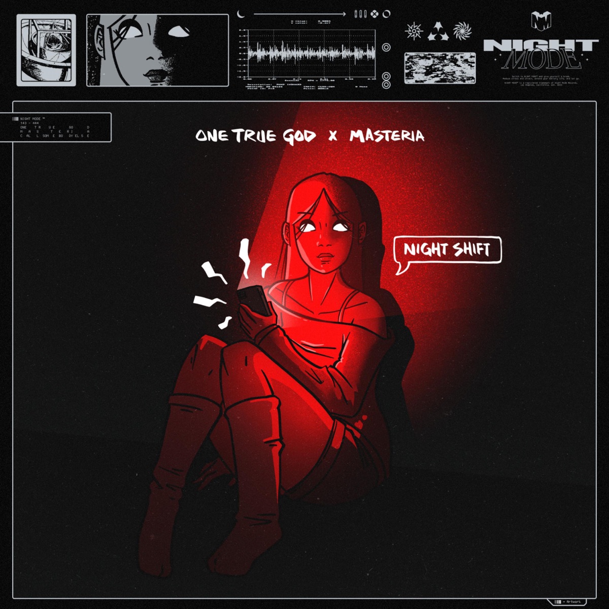 Night Shift - Single by One True God & MASTERIA album cover