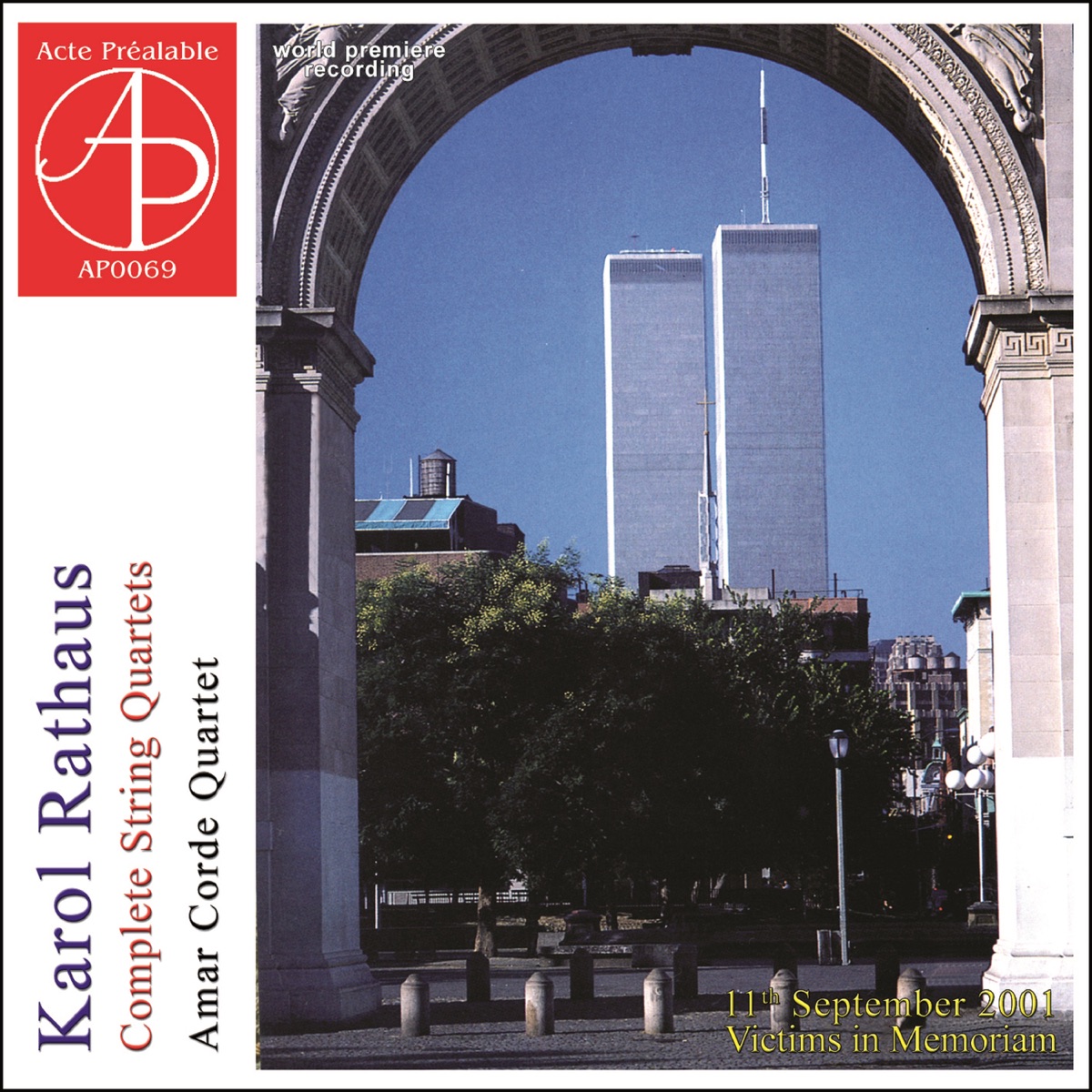 Rathaus: Complete String Quartets by Amar Corde String Quartet album cover