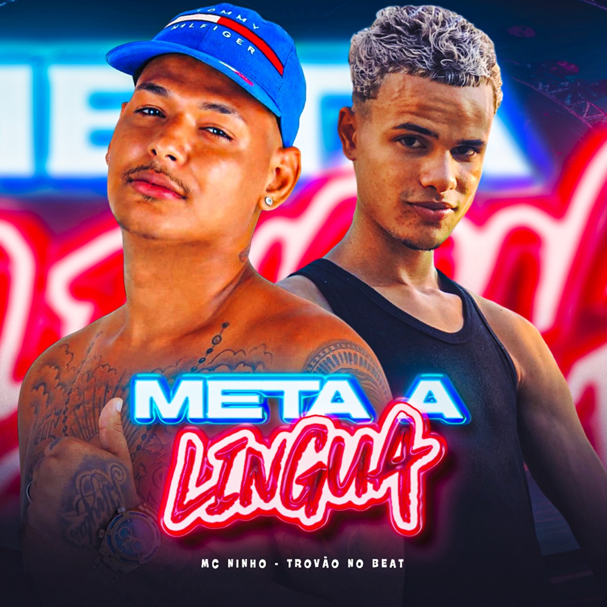 Mete a Língua - Single by Mc Ninho, Trovão no Beat & AT Music album cover