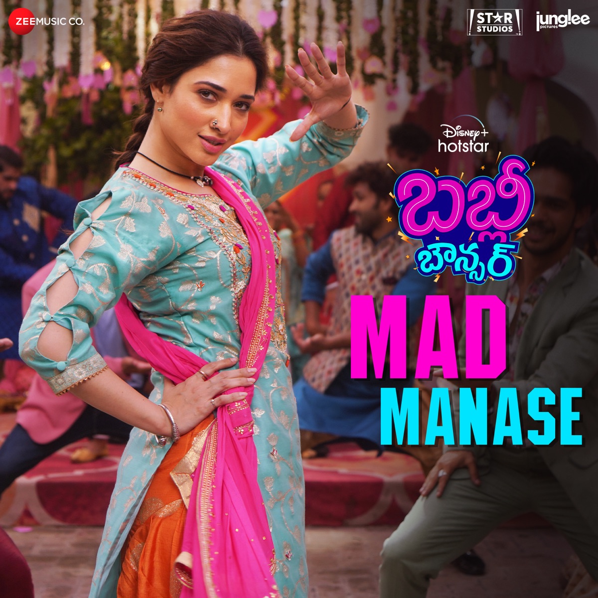 Mad Manase (From "Babli Bouncer - Telugu") - Single by Tanishk Bagchi, Srindhi Sriprakash, Sarath Santosh & Krishnakanth album cover