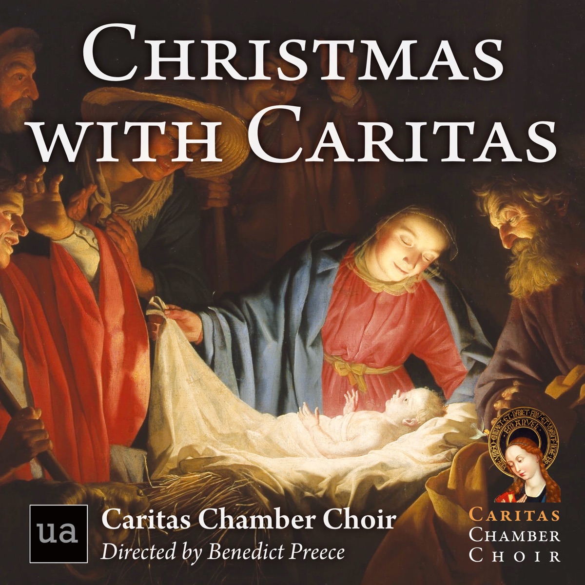 Christmas with Caritas by Caritas Chamber Choir & Benedict Preece album cover