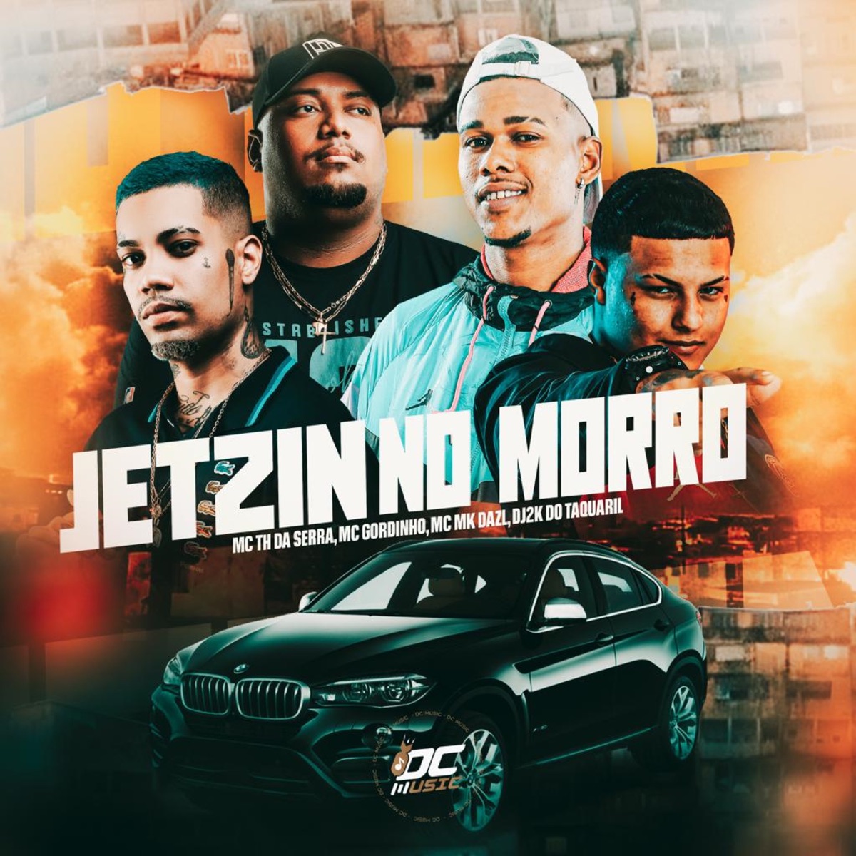 Jetzin no Morro - Single by DJ 2K DO TAQUARIL, MC TH DA SERRA, Mc Mk da Zl & MC Gordinho album cover
