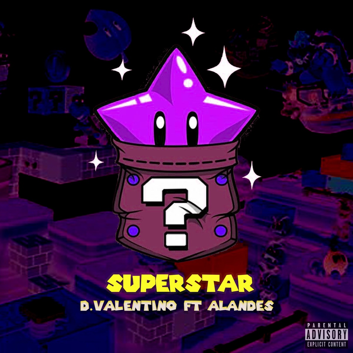 Superstar - Single by D.Valentino & Alandes album cover