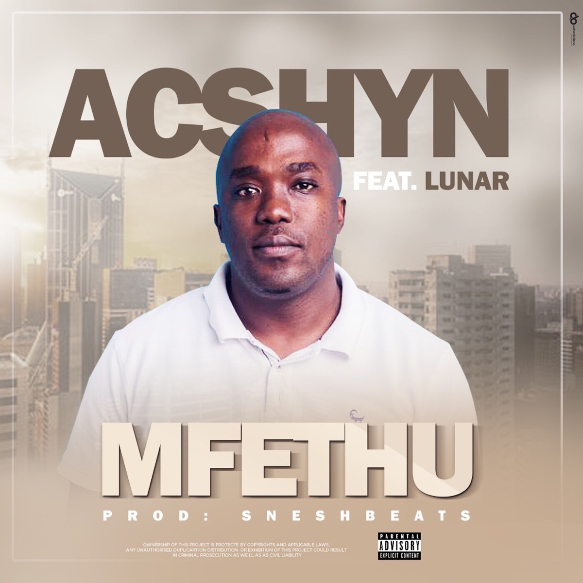 Mfethu (feat. Lunar) - Single by Acshyn album cover