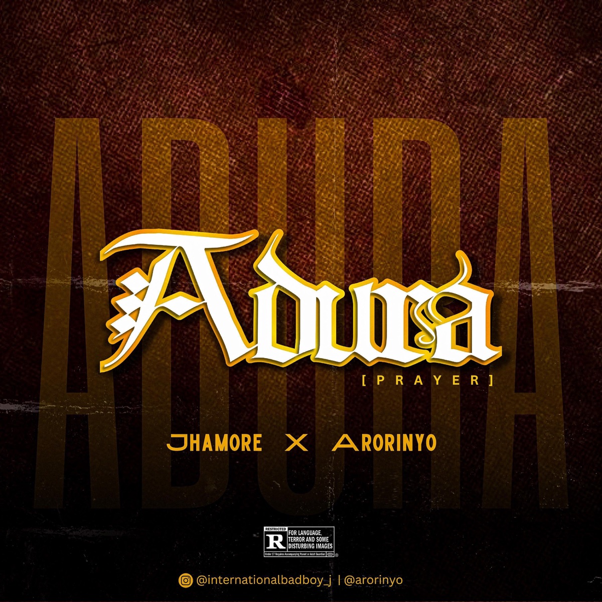 ADURA (feat. Arorinyo) - Single by JHAMORE album cover