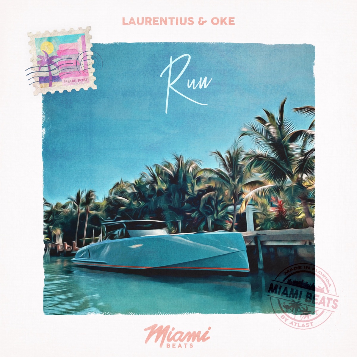 Run - Single by Laurentius & Oke album cover
