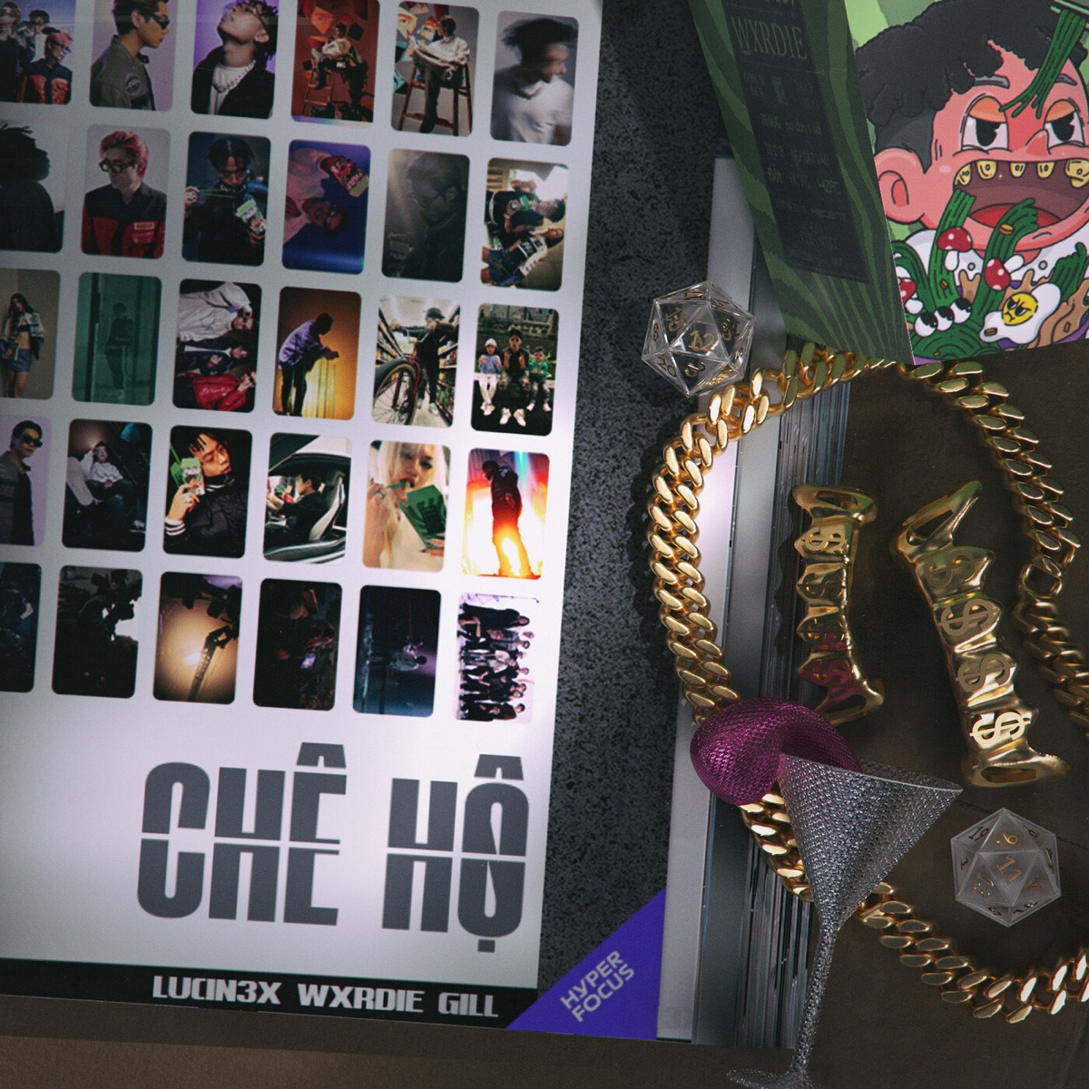 CHÊ HỘ (feat. Gill & Lucin3x) - Single by Wxrdie album cover