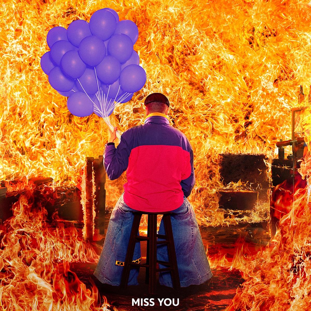 Miss You (Showtek Remix) - Single by Oliver Tree, Robin Schulz & Showtek album cover