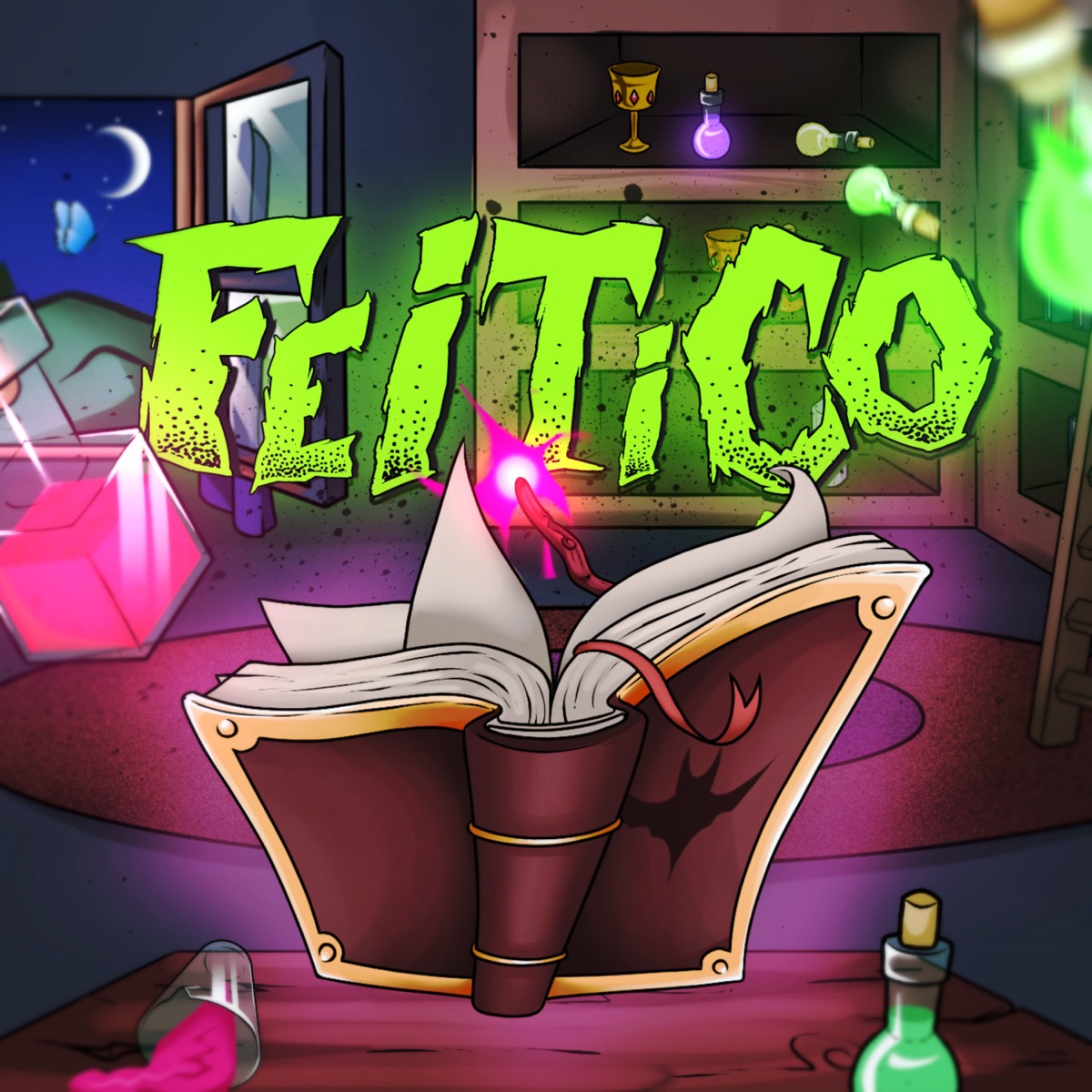 Feitiço - Single by Batsouls, Leni & Hied album cover