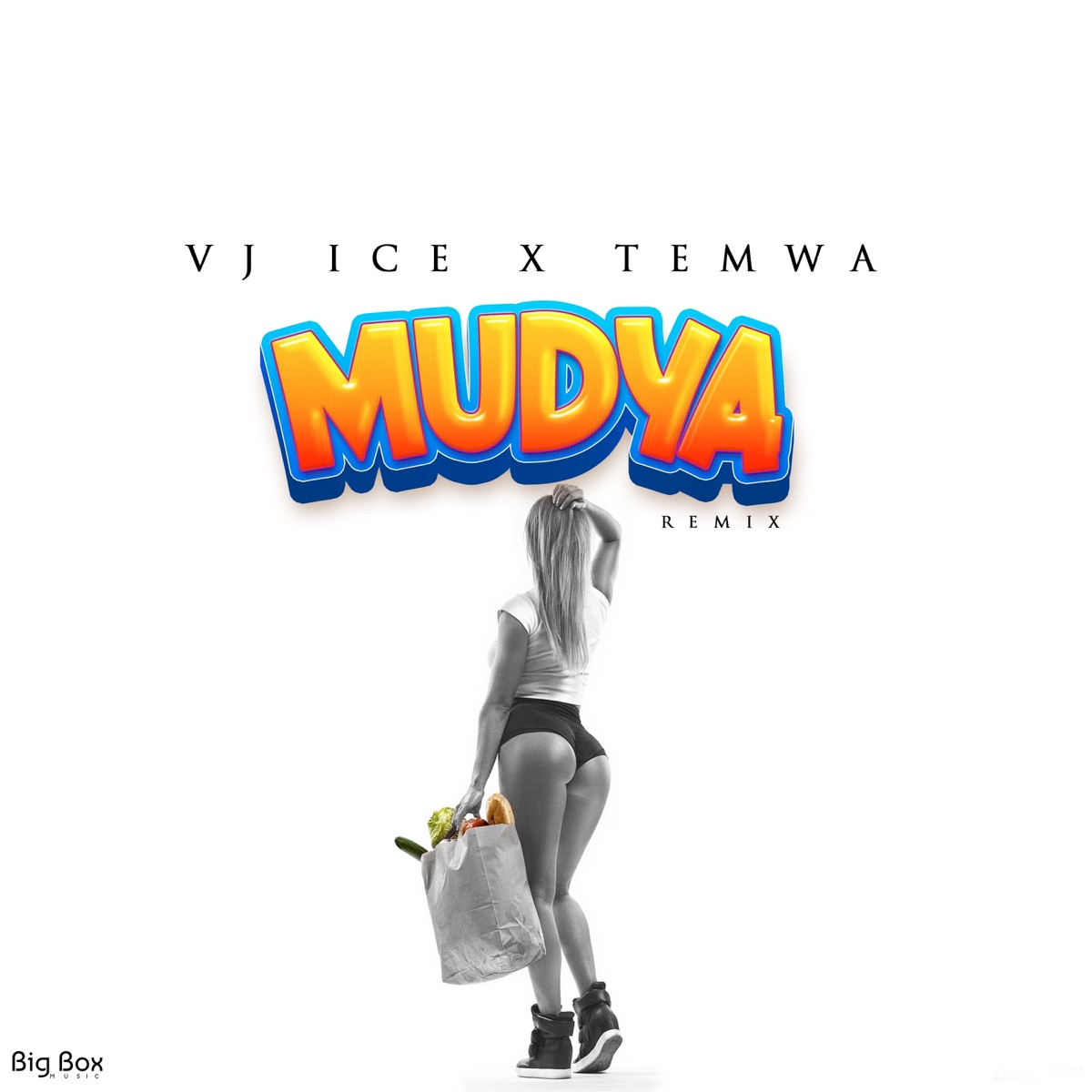 Mudya (Remix) - Single by Vj Ice & Temwa album cover