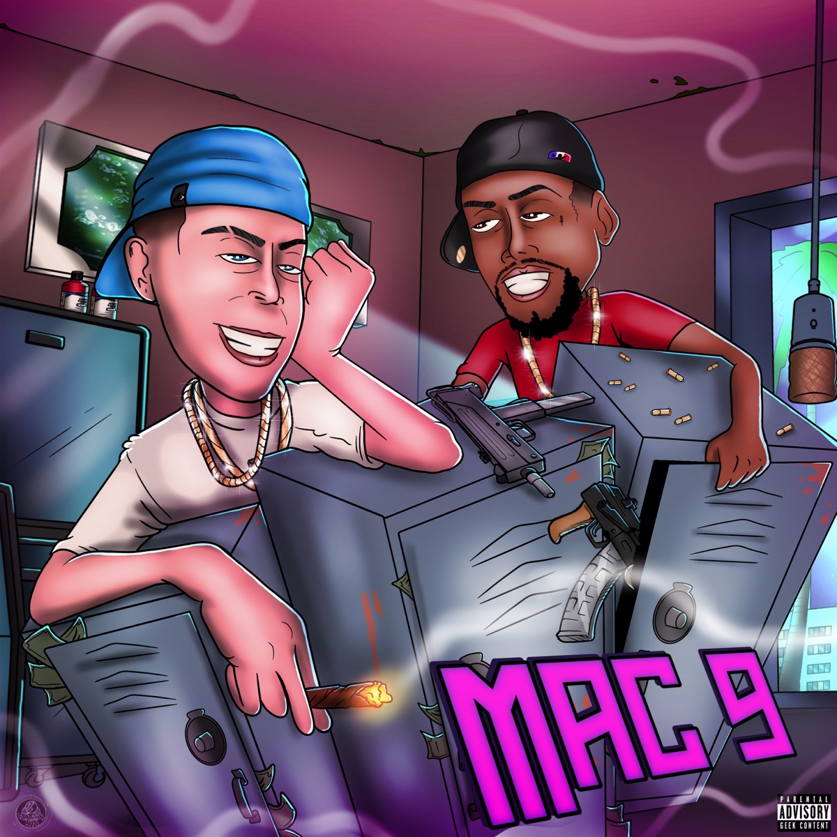 Mac 9 - Single by biriri, ALABA & Ruggi album cover