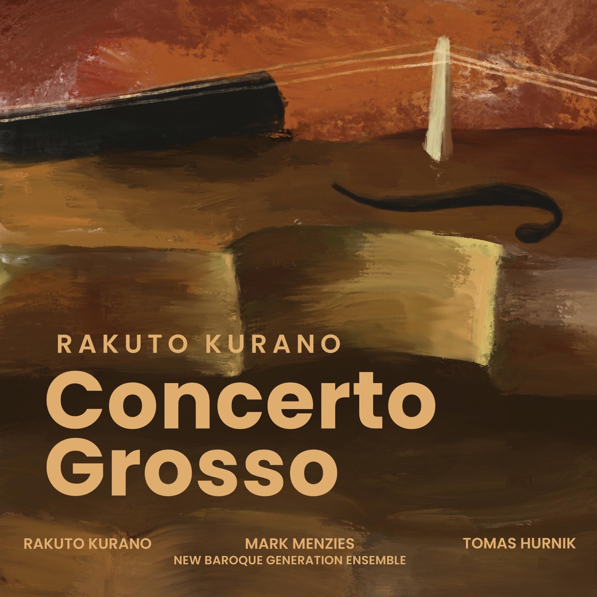 Concerto Grosso by Rakuto Kurano album cover