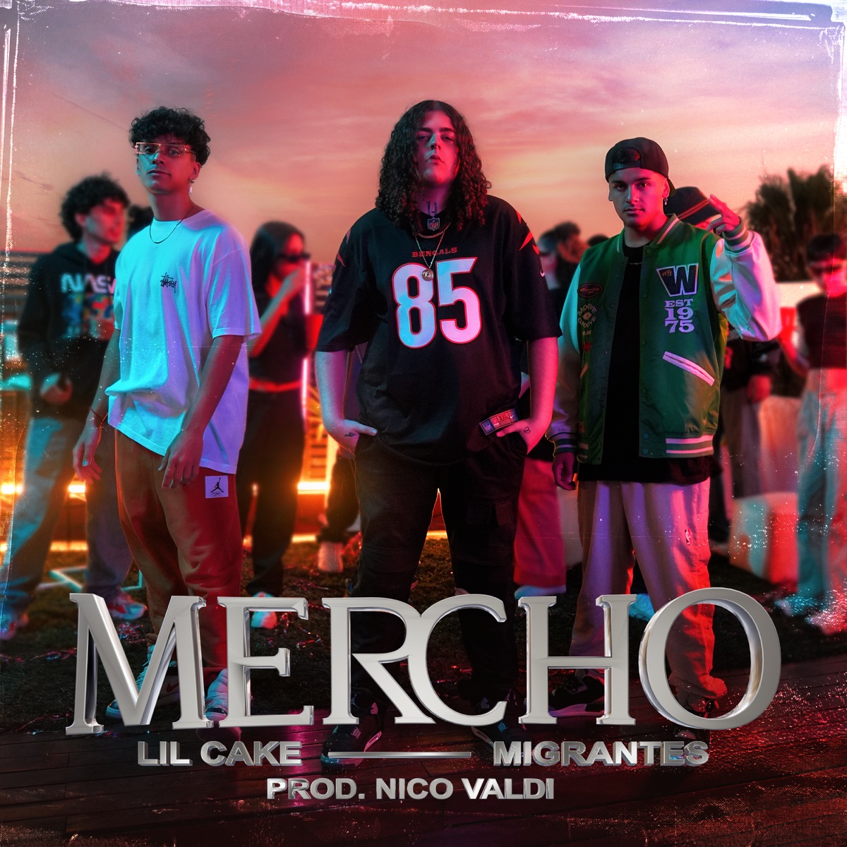 MERCHO (feat. Nico Valdi) - Single by LiL CaKe & Migrantes album cover