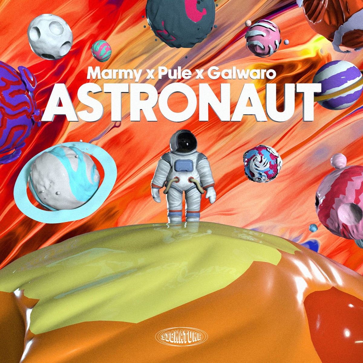 Astronaut - Single by Marmy, Pule & Galwaro album cover