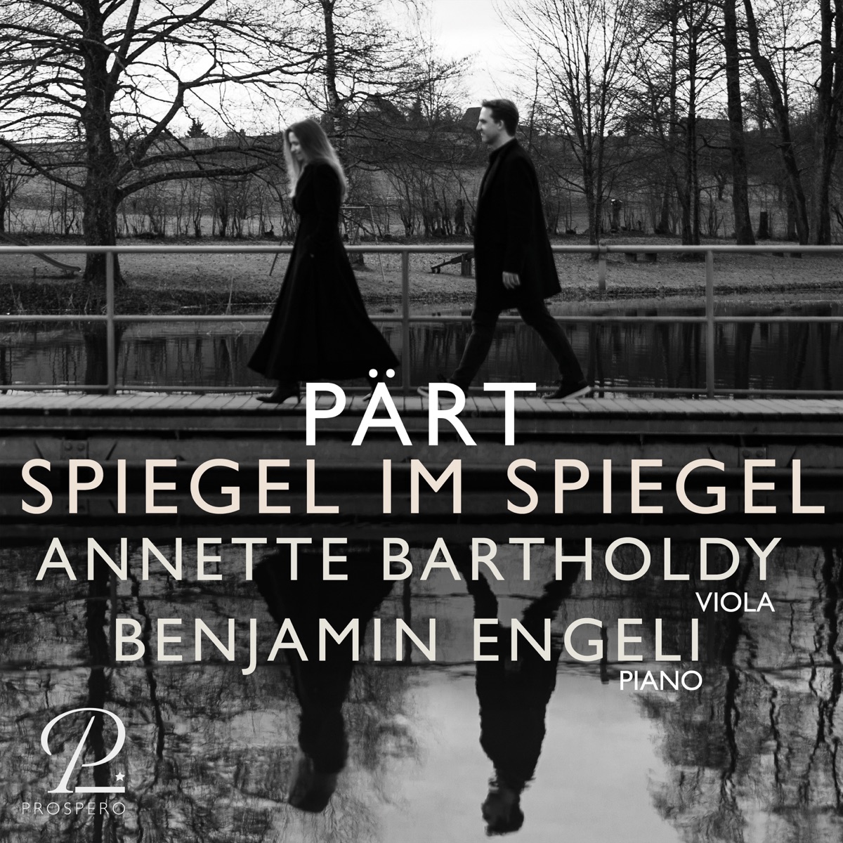 Arvo Pärt: Spiegel im Spiegel - Single by Annette Bartholdy & Benjamin Engeli album cover