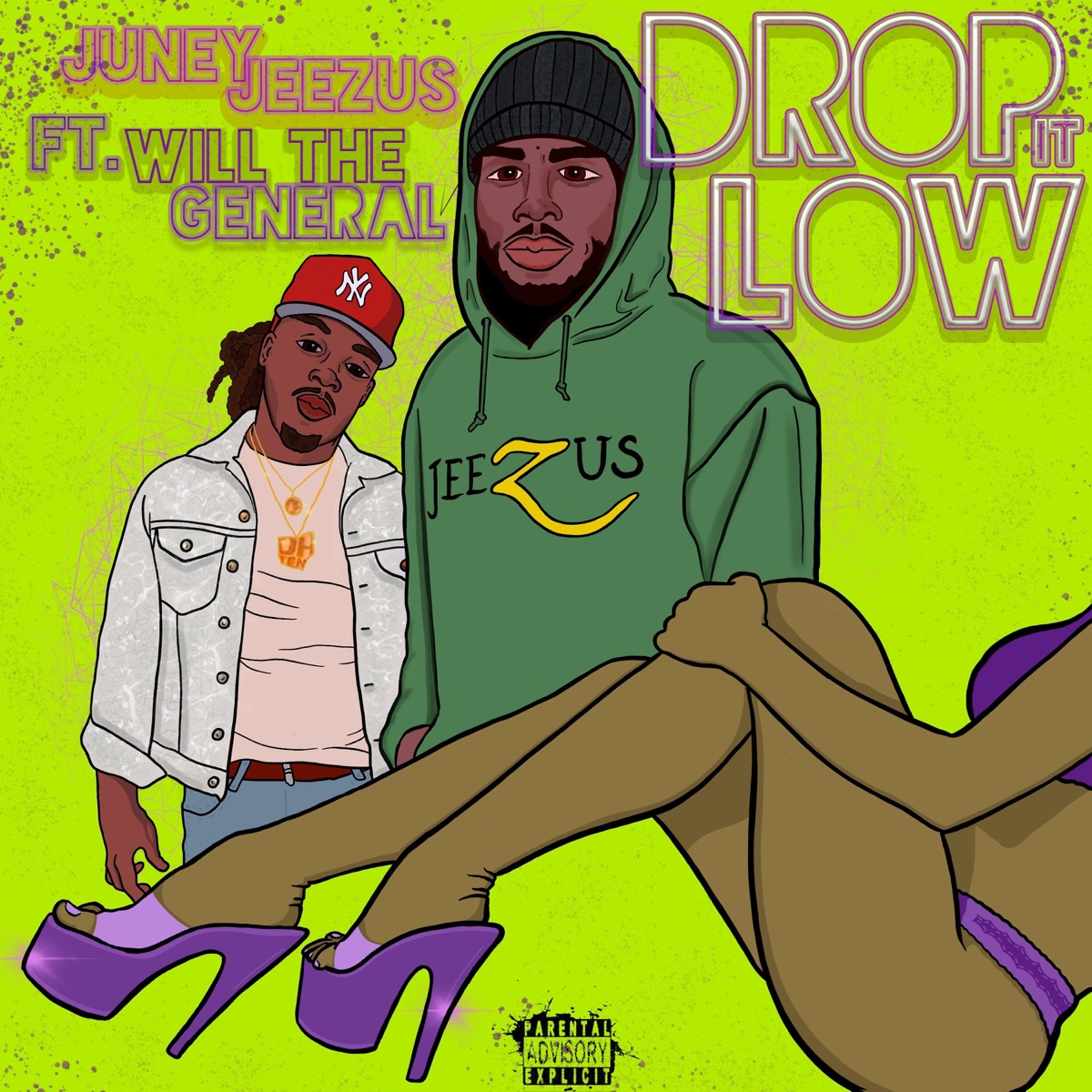 Drop It Low (feat. Will the Genaral) - Single by Juney Jeezus album cover