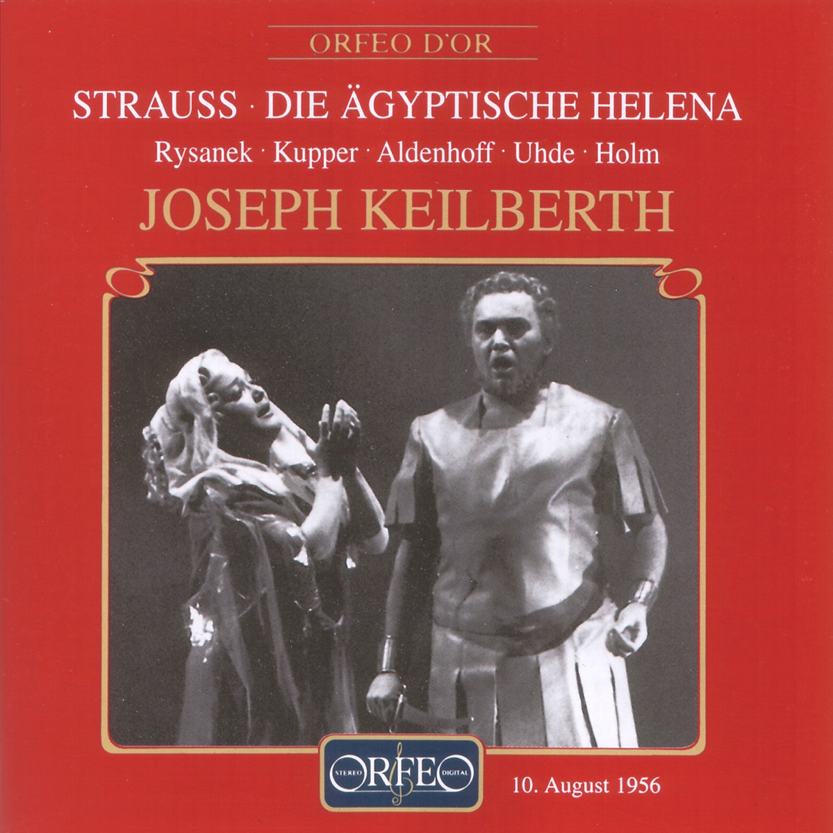 R. Strauss: Die ägyptische Helena, Op. 75 (Live) by Leonie Rysanek, Bernd Aldenhoff, Annelies Kupper, Hermann Uhde, Bavarian State Orchestra & Joseph Keilberth album cover