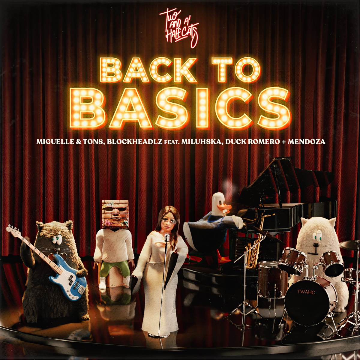 Back to Basics (feat. Duck Romero) - EP by Miguelle & Tons, BlockheadLZ & Miluhska album cover
