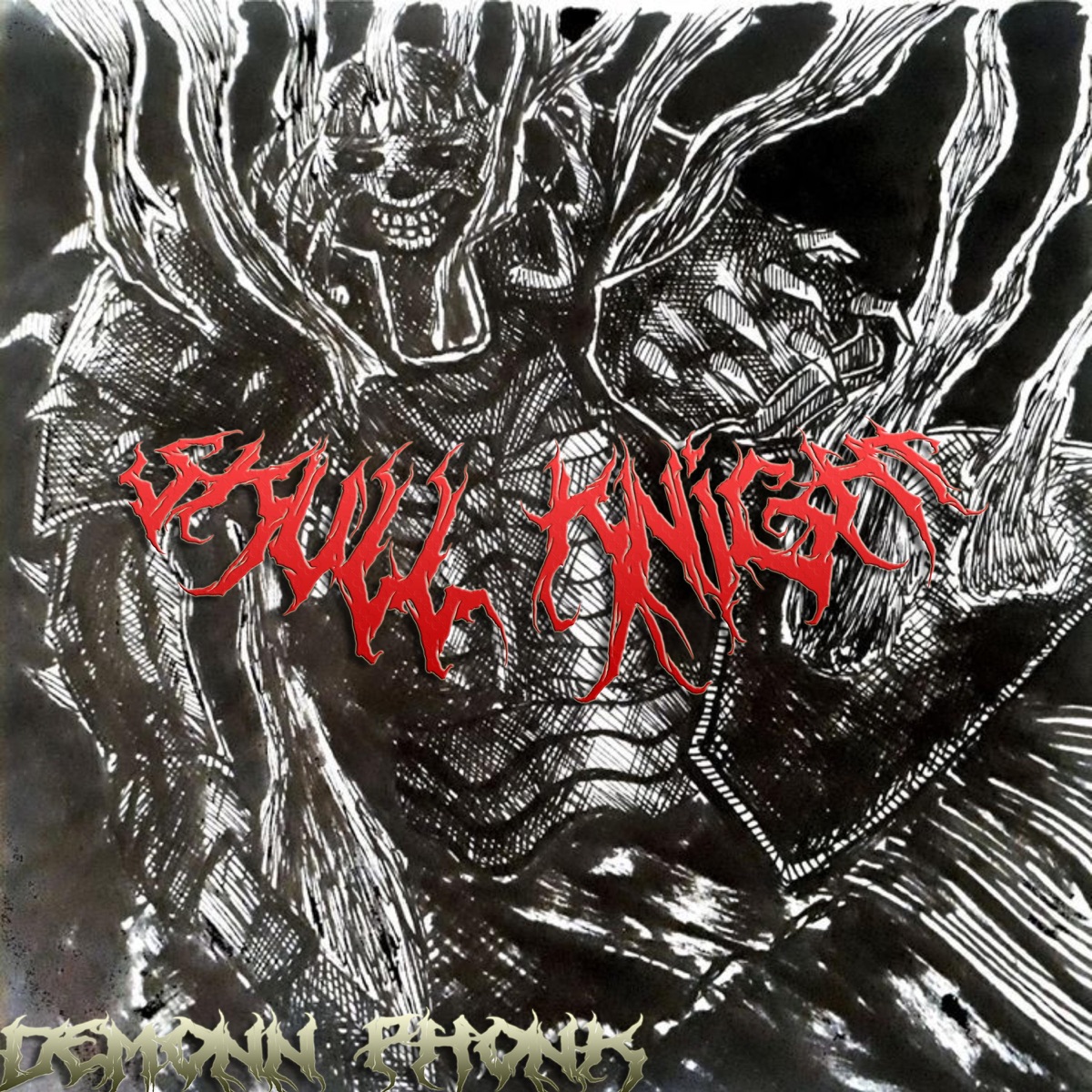 Skull Knight - Single by Demonn phonk album cover