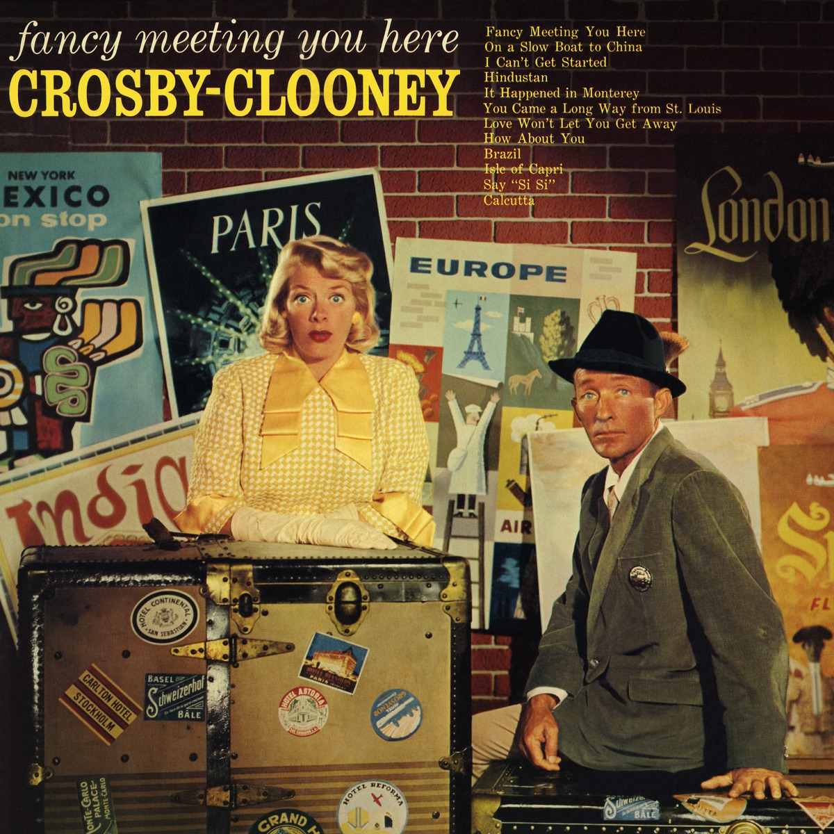 Fancy Meeting You Here (Remastered) by Bing Crosby & Rosemary Clooney album cover
