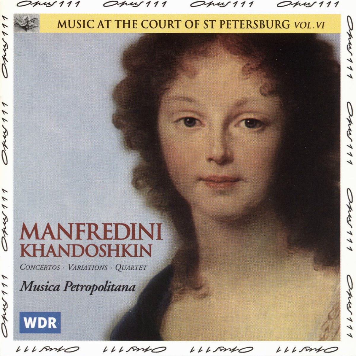 Music at the Court of Saint Petersburg, Vol. 6 by Hans-Peter Westermann, Annette Spehr & Musica Petropolitana album cover