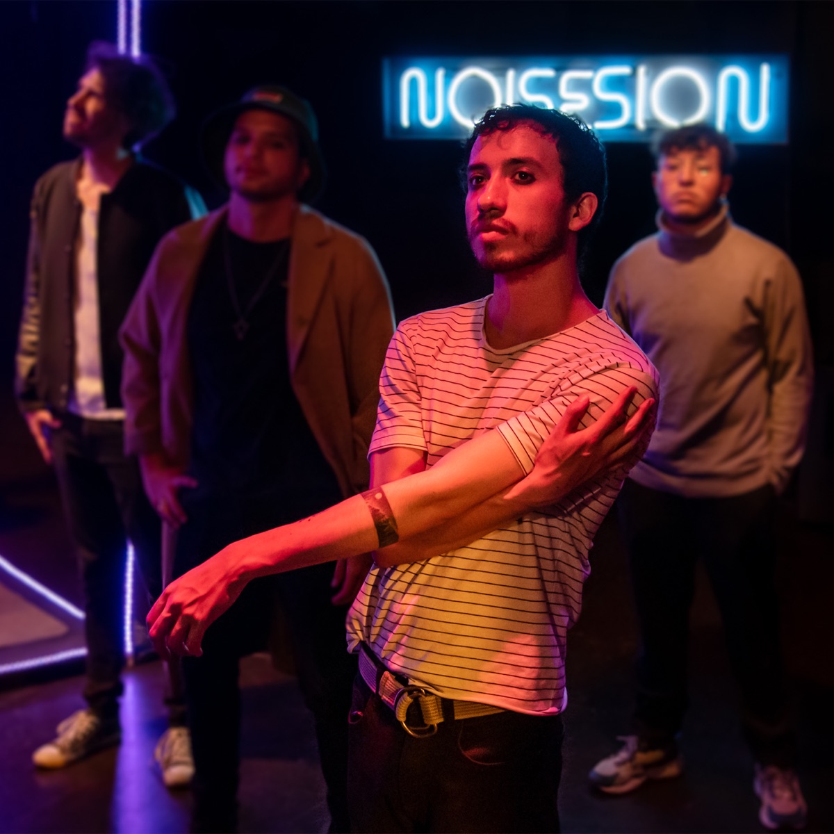 Los de Greiff - Noisesion - Single by Noisesion & Los de Greiff album cover