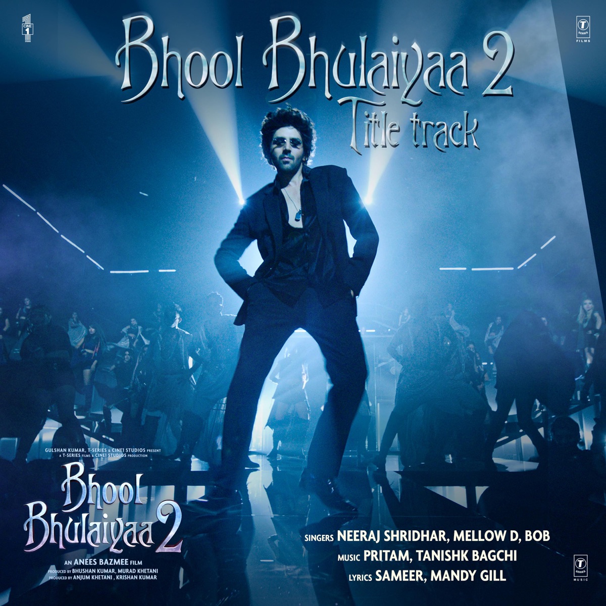 Bhool Bhulaiyaa 2 Title Track (From "Bhool Bhulaiyaa 2") - Single by Pritam, Tanishk Bagchi, Neeraj Shridhar & Mellow D album cover