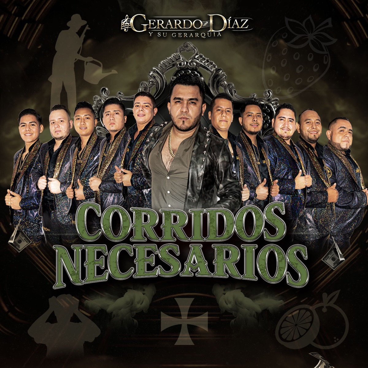 Corridos Necesarios, Vol. 1 - EP by Gerardo Díaz y su Gerarquia album cover