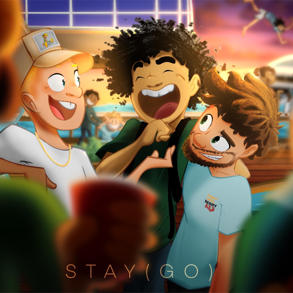 Stay(Go) [Radio Edit] - Single by Trust'N & Bkwds album cover