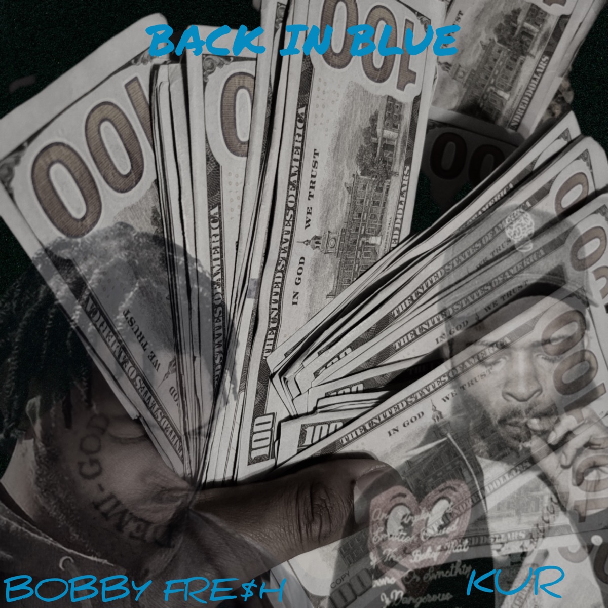 BACK IN BLUE (feat. Kur) - Single by Bobby Fre$h album cover artwork