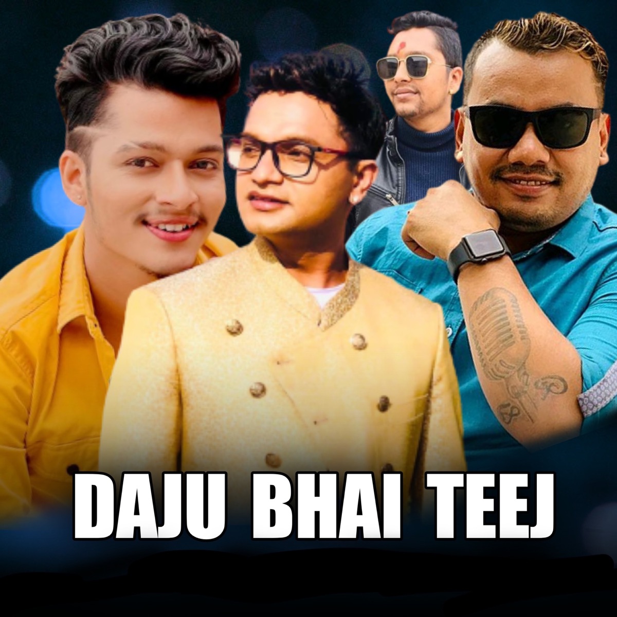 Daju Bhai Teej - Single by Arjun Sapkota, Pashupati Sharma & Raju Dhakal album cover