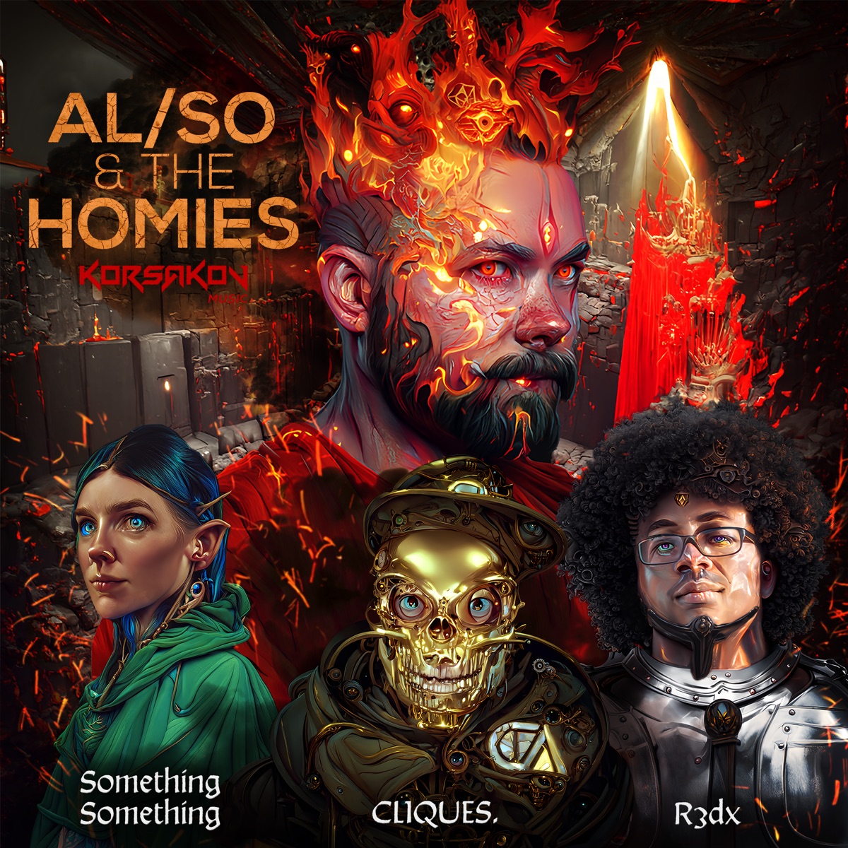 Feck Off - Single by CLIQUES. & AL/SO album cover