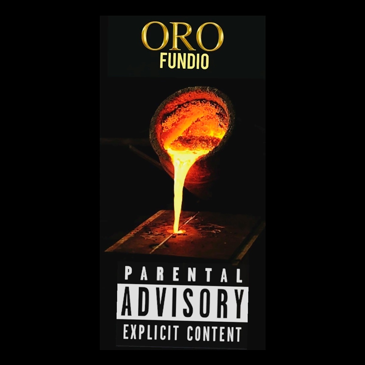 Oro Fundío - Single by Isuenabien album cover
