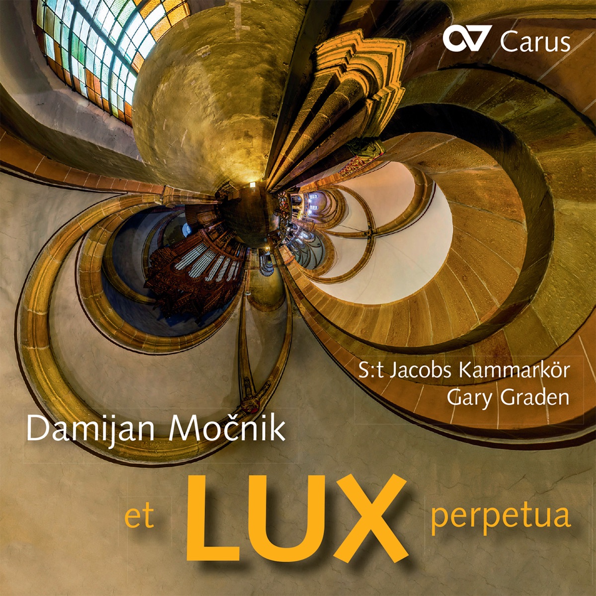 Damijan Mocnik: et LUX perpetua by S:t Jacobs Kammarkör & Gary Graden album cover