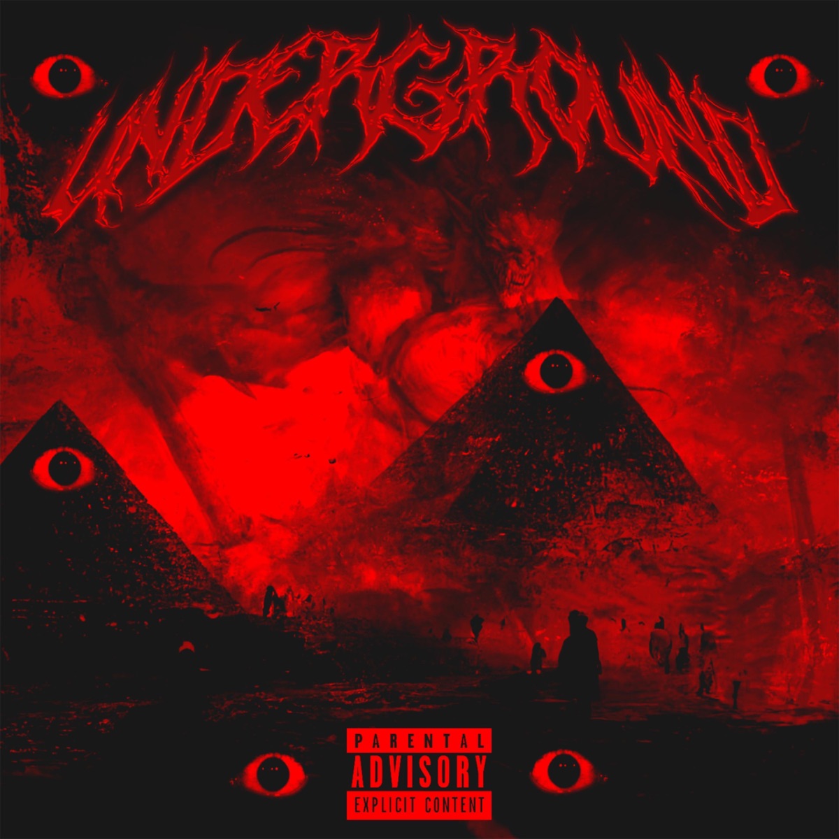 Underground - Single by HUSSVRX album cover