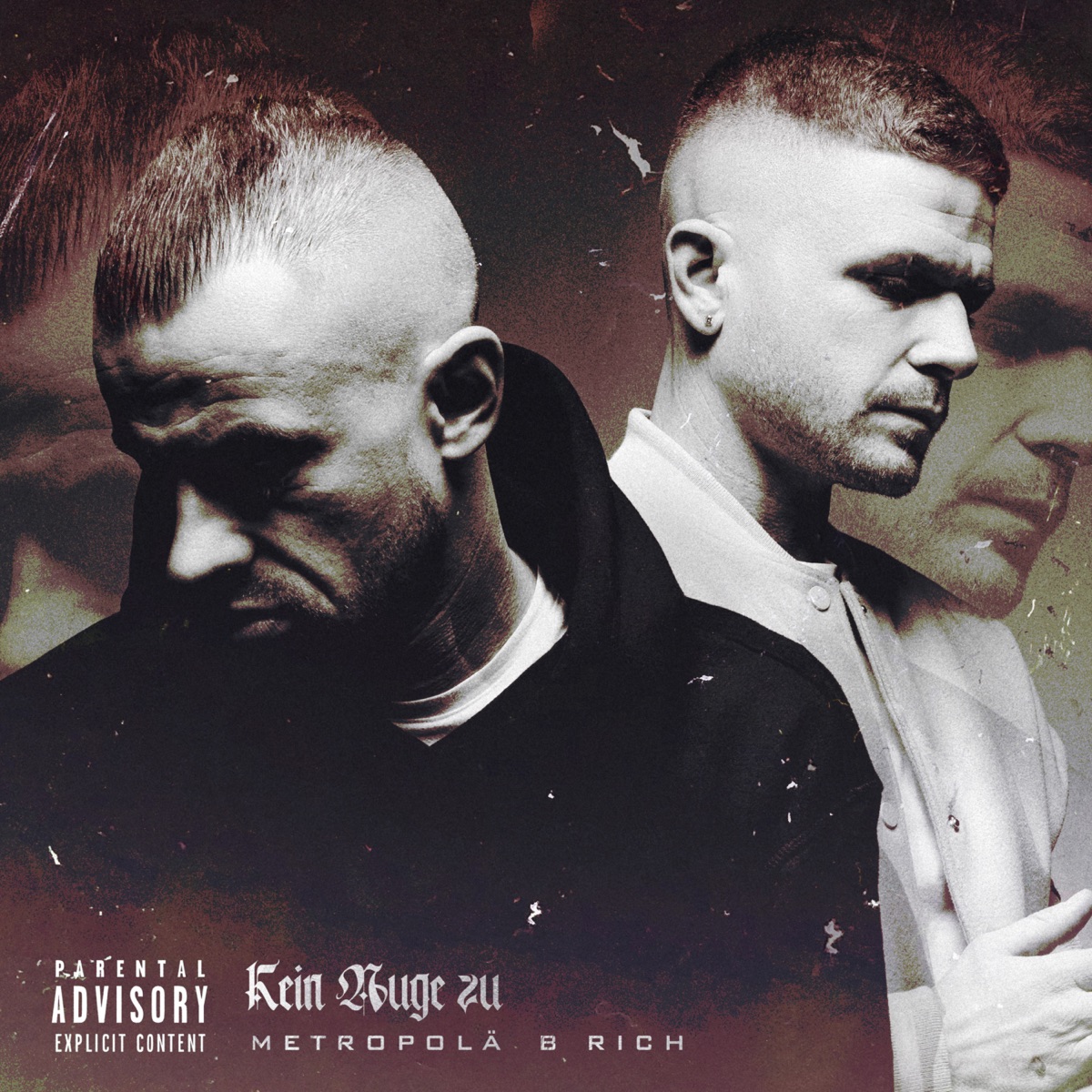 Kein Auge zu - Single by Metropolä & B Rich album cover