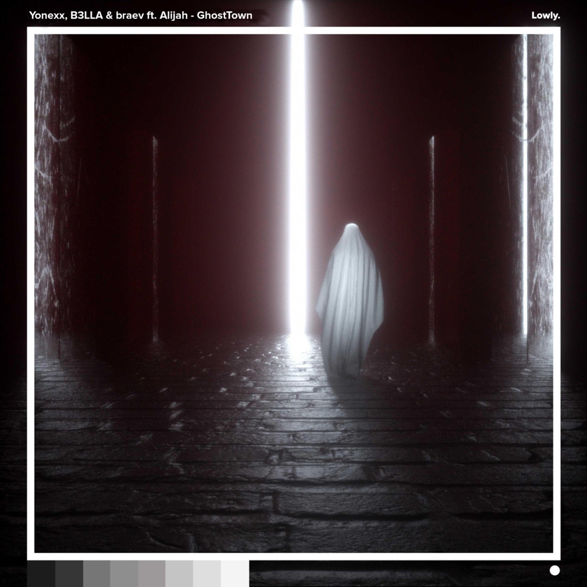GhostTown (feat. Alijah, Braev) - Single by B3LLA album cover