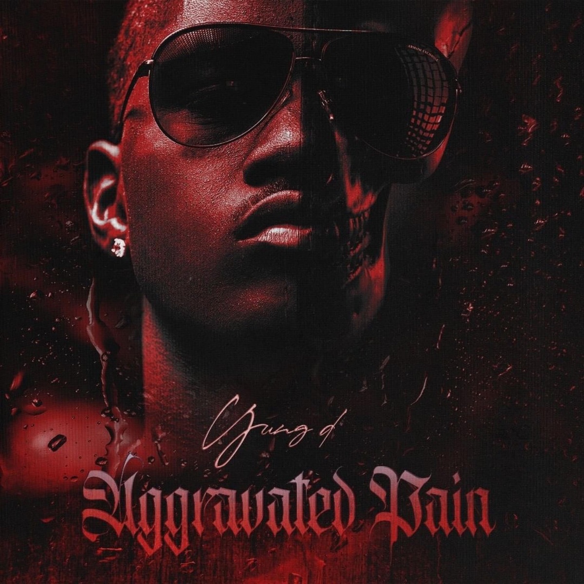 Aggravated Pain by Yung D album cover