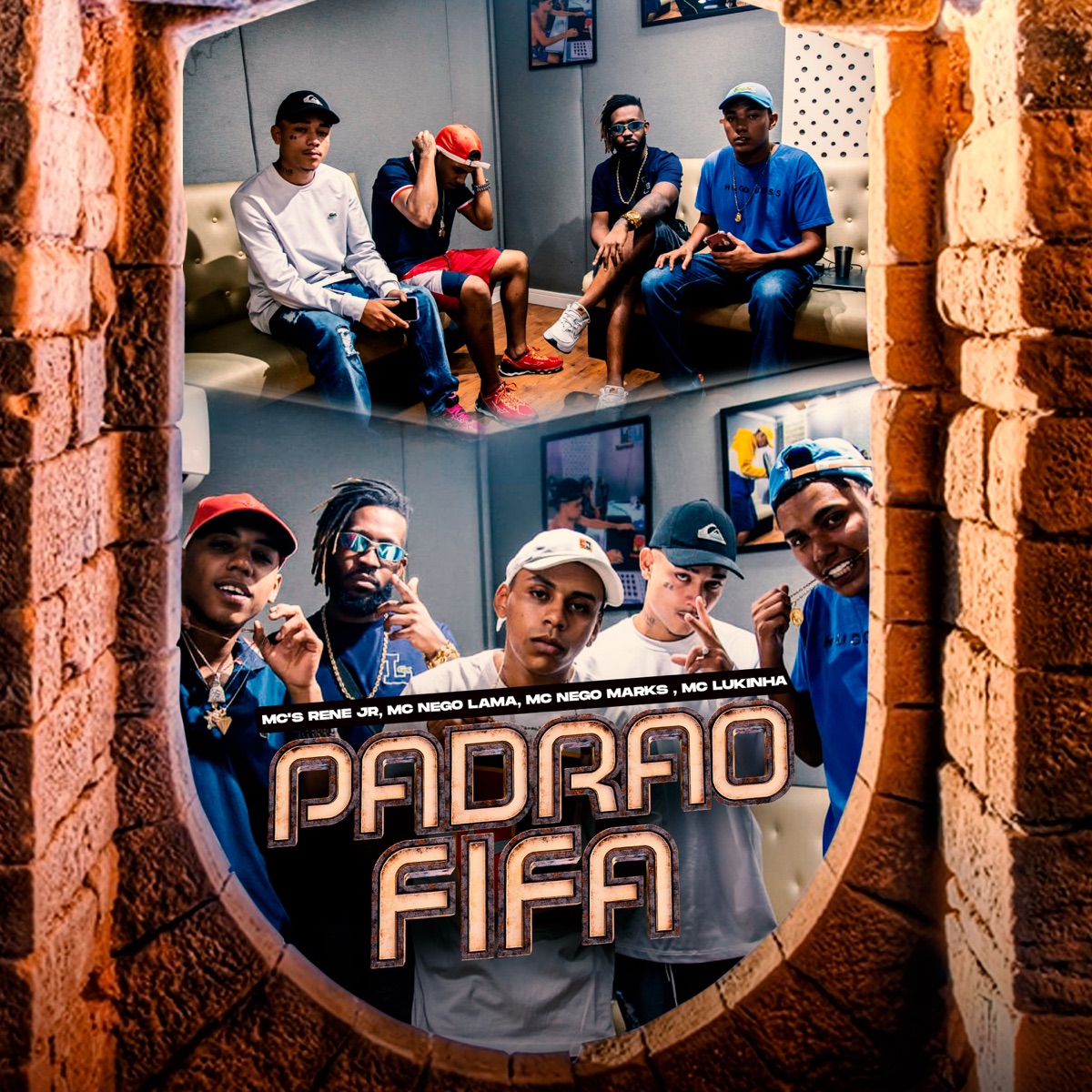 Padrão FIFA (feat. MC Rene JR & MC Lukinha) - Single by DJ Feijão MPC, MC NEGO LAMA & MC Nego Marks album cover