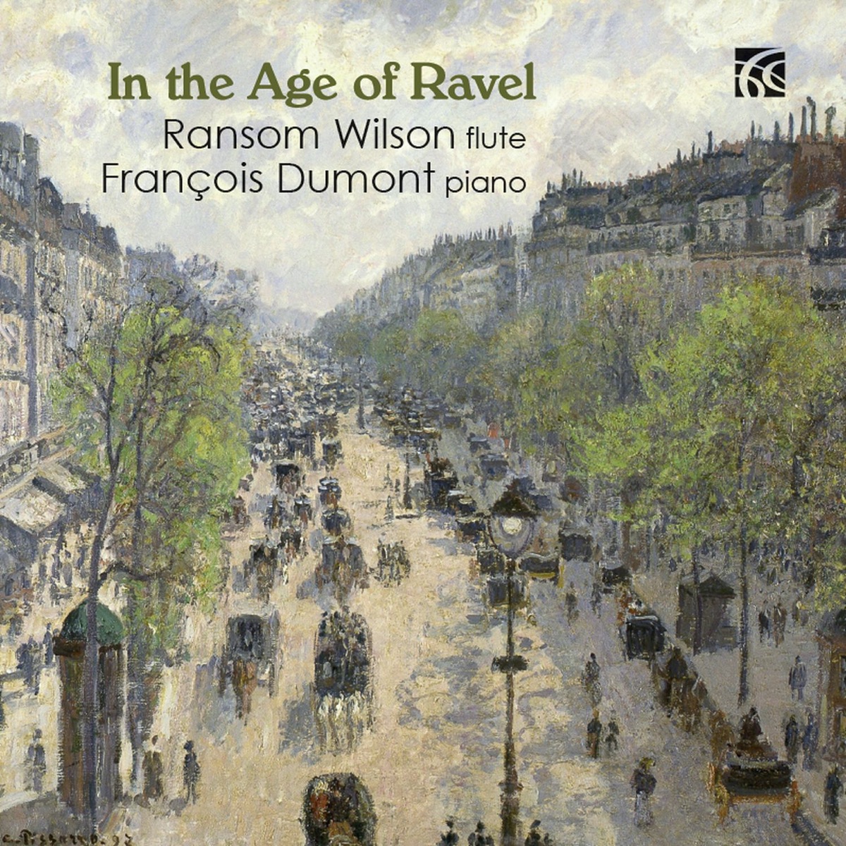 In the Age of Ravel by Ransom Wilson & François Dumont album cover