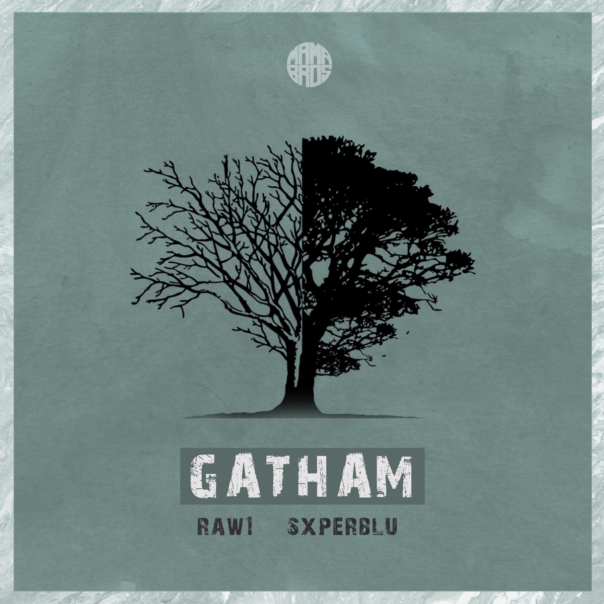 GATHAM (feat. MamaBros) - Single by Raw1 The Poet & sxperblu album cover